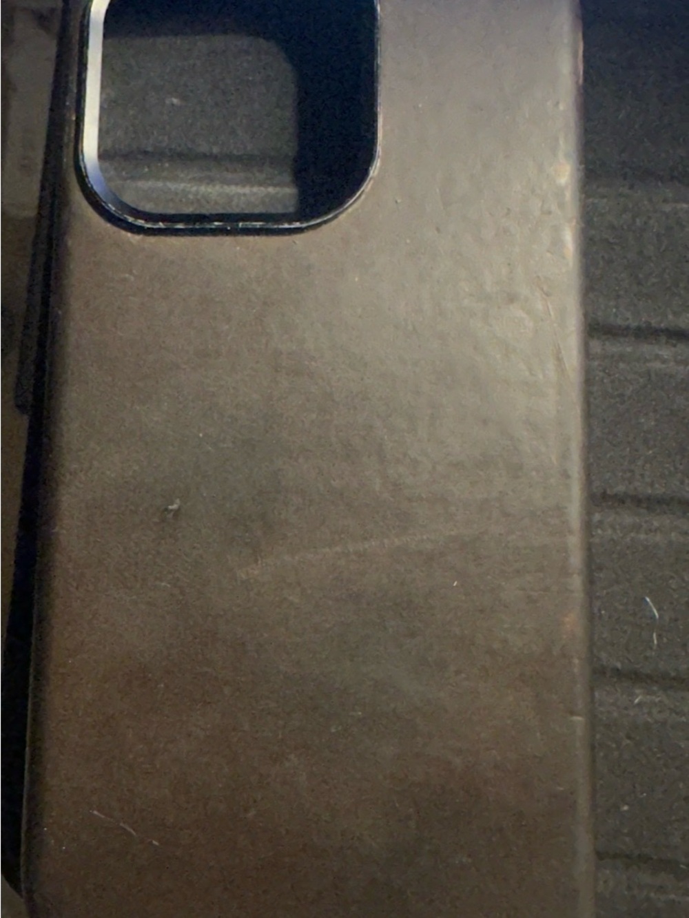 Belemay Dark Brown Leather i Phone Case